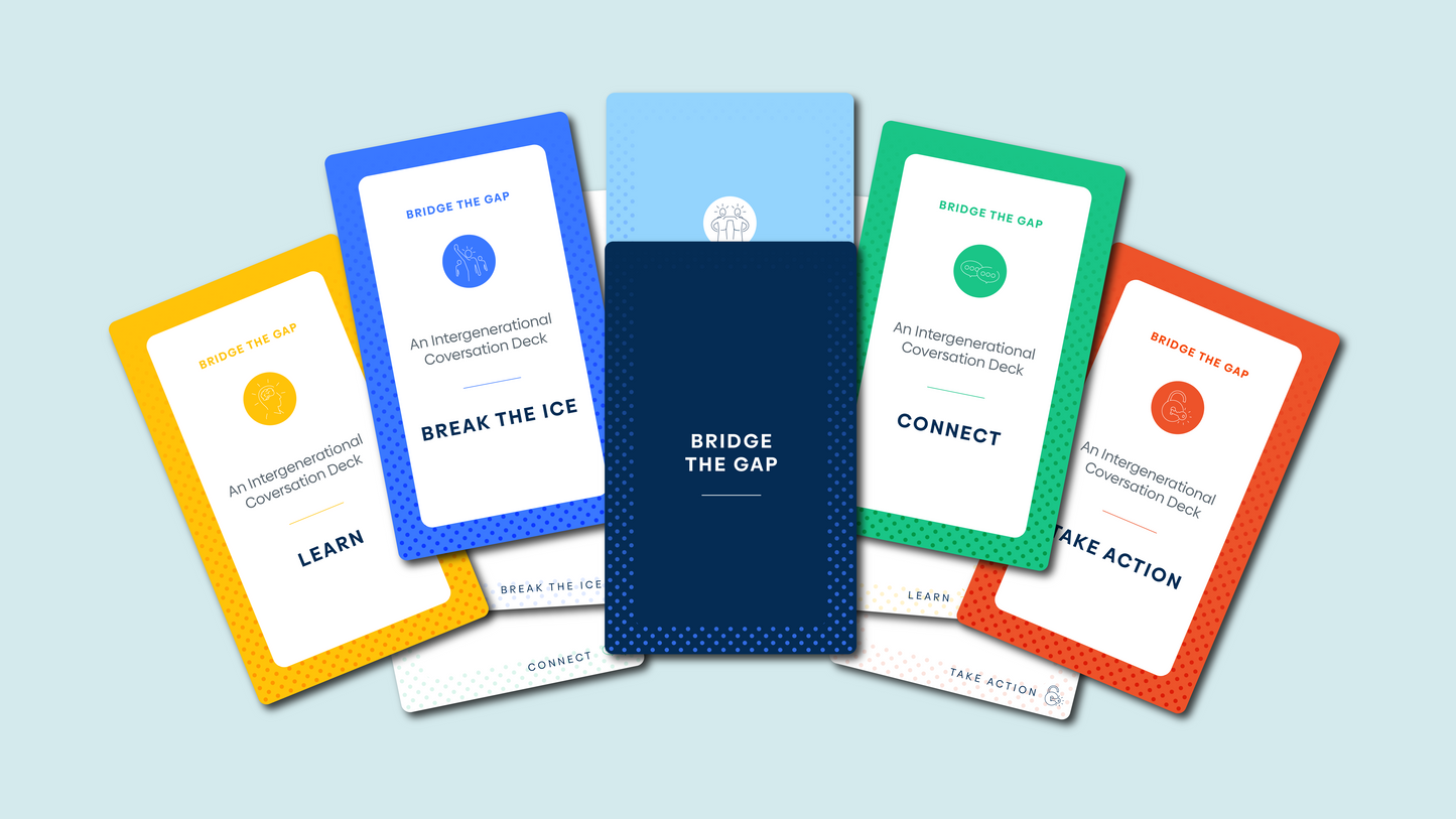 Bridge the Gap: An Intergenerational Conversation Deck — $39